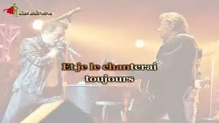 Johnny Hallyday - La musique que j'aime (Live Bruxelles 2016)  [Karaoke]
