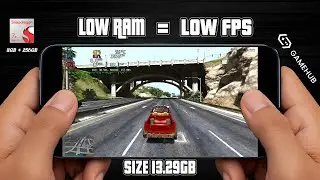GTA V RIP V1.41 On Mobile - Gameplay Test + Tutorial on GameHub 5.3.5 ไทย