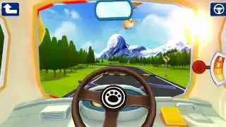 Dr Panda Bus Driver - Playing game - Learn the rules of the road - Educational videos for kids