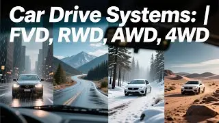 Car Drive Systems  FWD, RWD, AWD, 4WD