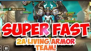 2ND AWAKEN LIVING ARMOR SPEED TEAM - summoners war