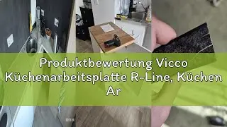 Produktbewertung Vicco K&uuml;chenarbeitsplatte R-Line, K&uuml;chen Arbeitsplatten, Anthrazit, 97 cm