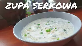 ZUPA SEROWA Z SERKA TOPIONEGO Z MAKARONEM. SZYBKA, TANIA ZUPA SERKOWA, IDEALNA DLA STUDENTA