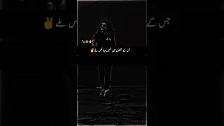 Attitude poetry in urdu🔥|Attitude poetry whatsapp status😎|Girl attitude tiktok video#status#reels