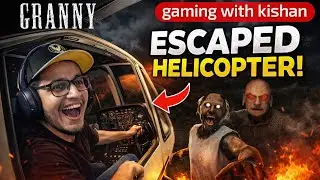 Granny Game Helicopter Escape | Live Gameplay in Hindi 🚁🔥