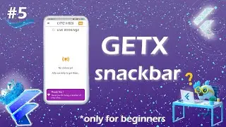 Snackbar | Flutter snackbar | Getx snackbar