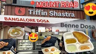 Tiffin Shastra 🤩|| Mount road Chennai🔥#zameerbhai #streetfood #cookingZameerbhai 