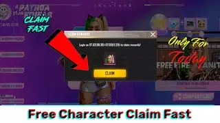 Free Character Claim Fast⚡ Only 0.01% people Know This🥳