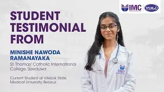 Testimonial of September 2025 Batch Student - Vitebsk State Medical Student, Belarus.