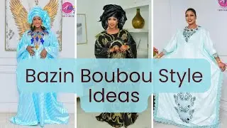 Elegant Bazin Boubous | African Fashion Style Inspiration