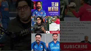 New mentor Afghanistan team #dineshkartik #indiaafghanistan #rashidkhan #mohammadnabi #shortfeed