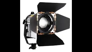 ASHANKS led Fresnel Spotlight, 150W Dimmable Studio Fresnel Light 3200-5500K