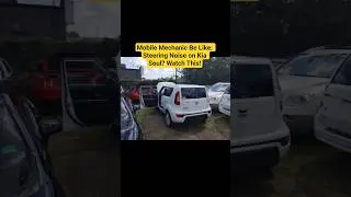 Мобильный механик: как устранить шум рулевого управления Kia Soul (замена втулки муфты!) #шорты #...