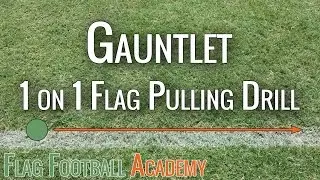 Gauntlet - Flag Football Flag Pulling Drill