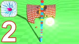 Bullet Stack 3D - Gameplay Part 2 All Levels 9 - 15 Max Level (Android, iOS) #2