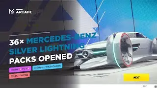 Asphalt Legends - Spending 32,4k tokens for 36x Mercedes-Benz Silver Lightning packs