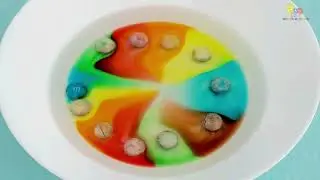 Magical Candy Rainbow Experiment for Kids (Tagalog) | Easy Science Activity | Maglaro at Matuto