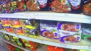 Ke family mart supermarket di kabong,, berbelanja brg dapur duit bantuan eKasih
