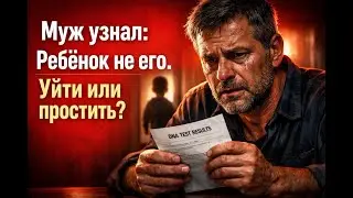 Муж узнал ребёнок не его. Уйти или простить?