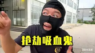 这个抢劫犯真大胆，竟然去抢劫吸血鬼，这些有好戏看了 #搞笑 #有趣 #好笑 #funny #搞笑 #沙雕
