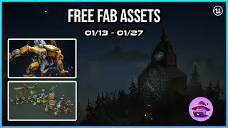 Бесплатные ресурсы FAB с 13 по 27 января.