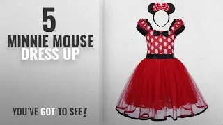 Top 10 Minnie Mouse Dress Up [2018]: Baby Girls' Polka Dots Christmas Birthday Princess Leotard