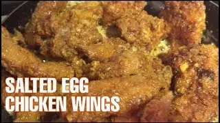 Salted Egg Chicken Wings | Quick and Easy Recipe