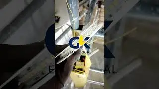 striplings laying #fale ceiling work #GK electrical #hard work #lighting #warm white #electrical