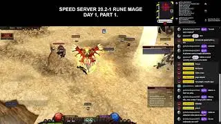 Speed Server 20.2-1 Rune Mage - Day 1, Part 1.