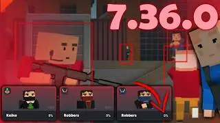 Wallhack 2, выпадение кейсов и наборы персонажей в рождественском обновлении Block Strike (7.36.1)