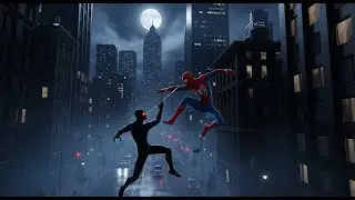 Spider Man Battles Night Shadow | Fun Scary Kids Animation