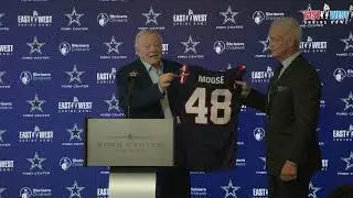 Jerry Jones & Daryl &ldquo;Moose&rdquo; Johnston Highlight 101st East West Shrine Bowl Press Conference