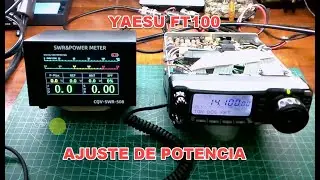 Ajustes de transmisión  YAESU FT 100