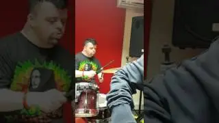 Noel Brady on drums
