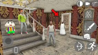 😱 Franklin Trapped Inside Granny House - INDIAN BIKE DRIVING 3D