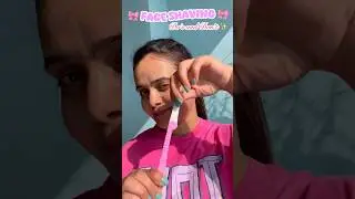 LWD 44/100 How to shave face 🪒😱#ytshorts #skincare #shortvideo #trending #viralshort #shave #fyp