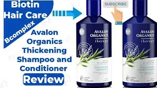 Шампунь и кондиционер Avalon Organics Therapy | Шампунь с комплексом биотина и витаминов группы B | Шампунь для густоты волос