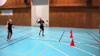 Speedminton exercise 2