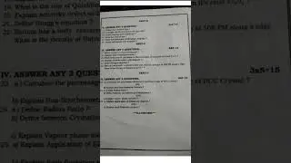 class 12 chemistry first midterm question paper 2025