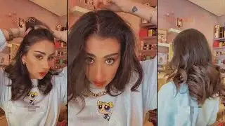 فرح الهادي تجربة بديل زراعة الشعر في المنزل🤩