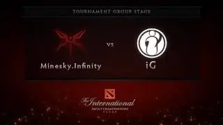 Mineski.Infinity vs iG - English Commentary - Dota 2 International