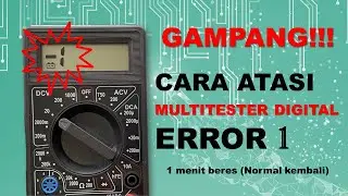 Gampang!! Cara Atasi Multitester Error 1