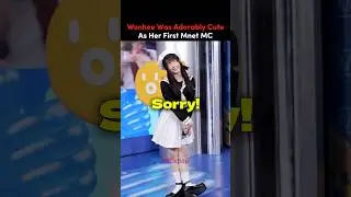 Wonhee Was a Bit Clumsy as Her First Mnet MC #illit #kpop #kpopidol #kpopedit #shorts