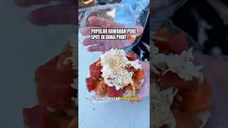 POPULAR HAWAIIAN POKE SPOT IN DANA POINT, CA!