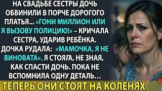 На свадьбе сестры дочь сделали виноватой… пока не всплыла правда