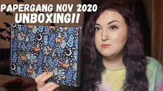 Papergang UNBOXING!! November 2020 // Hely Handmade