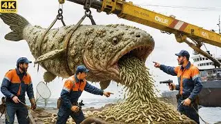 Zesp&oacute;ł ratunkowy ratuje gigantycznego rekina goblina pokrytego małżami i glonami 🦈