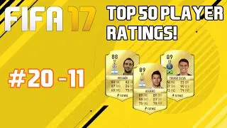 FIFA 17 Top 50 Players! (20-11 including Ozil,Pogba and Ramos!)