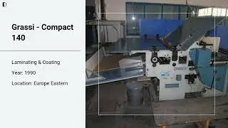 Used Laminating & Coating Machine for SALE @Machinedalal