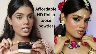 Honest Review @insightcosmetic HD Finishing Loose Powder Under ₹200/Buy OR Don't Buy/ VAISHALI PATEL
